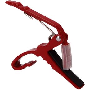BlueDot Trading Metal Electric Acoustic Guitar Clamp Capo Red for 6-string Guitars in Saudi Arabia