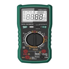 Digital Multimeter 6000 Count AC/DC 2000V/20A True Temperature Tester for Electrician Photovoltaic Mining in Saudi Arabia