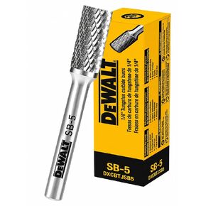 مثقاب كربيد التنجستن الفردي من DEWALT مقاس SB-5 مع ساق مقاس 1/4 بوصة لأعمال المعادن الصعبة (DXCBTJSB5) in Kuwait
