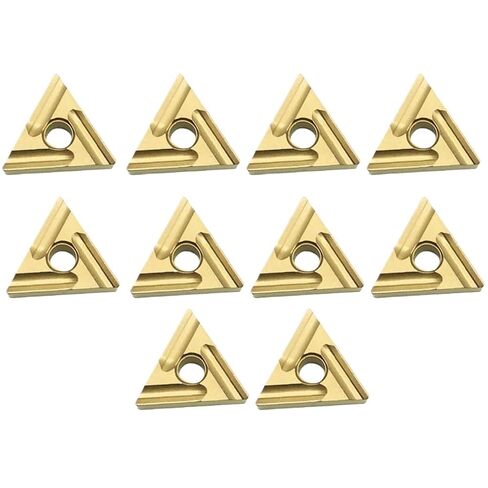 10Pcs TNMG160404/160408 RS LS Carbide Inserts, Internal Turning Tool for CNC Lathe, Steel Stainless(TNMG160408,RS) in Kuwait