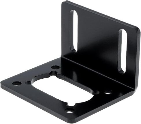 متوافق مع JGY370 Worm DC Motor Mount Bracket L على شكل حامل قاعدة معدنية لحامل التروس in Saudi Arabia