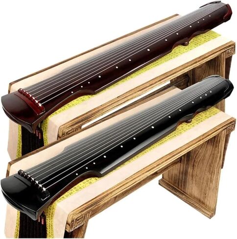 Seven Stringed Guqin A Traditional Handmade Musical Instrument Including Accessories Guqin For Beginners(Bk set 1) in Kuwait