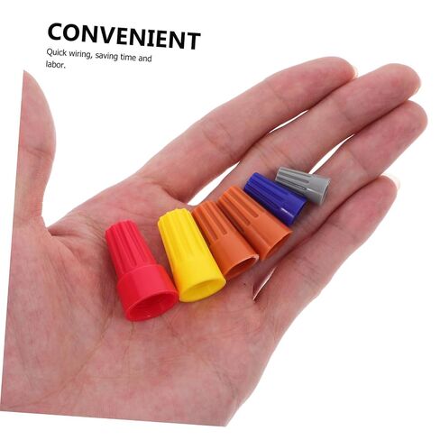 158Pcs Crimp Wire Connector Kit Assorted Electrical Wire Caps for Quick Connection Portable Storage Box for Easy Organization and Access to Wiring Nuts and Connectors in Kuwait