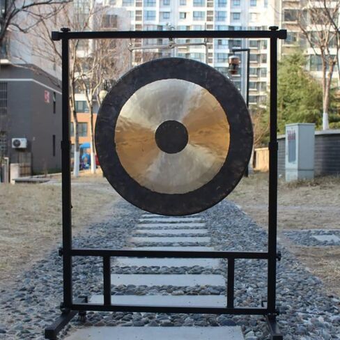Chinese Traditional Gong, Hand Selected for Quality, Bright Tones, Great for Sound Healing, Home, Beautiful Shimmering Wash Quality(24 Inch) in Kuwait