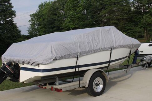 غطاء Vortex Direct مقاس 28 بوصة رمادي/رمادي Vhull Fish Ski Runabout لقارب من 26'1 بوصة إلى 27 بوصة إلى 28 بوصة، وشعاع يصل إلى 108 بوصة in Kuwait