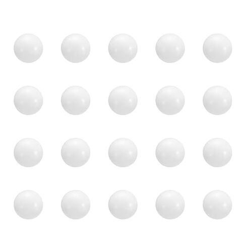 كرات تحمل POM، كرات بلاستيكية صلبة POM، مناسبة للصناعات الخفيفة والمنسوجات والأثاث ومواد البناء والمزيد (12.0 مم * 50 قطعة) in Kuwait