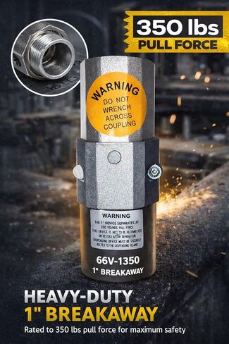 الانفصالية 1 "66V-1300 300 رطل قوة السحب للاستخدام الفردي المتوافقة مع سلسلة OPW66V (عبوتان) in Kuwait