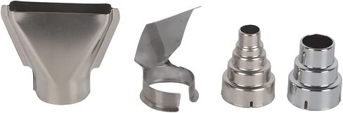 Heat Gun Nozzles, Durable Industrial Precision, Hot Air Accessories, 4-Piece Set, for, DIY Projects, Shrink Wrapping, Crafting, Home Repairs, Electronics Assembly, Automotive Repai in Kuwait