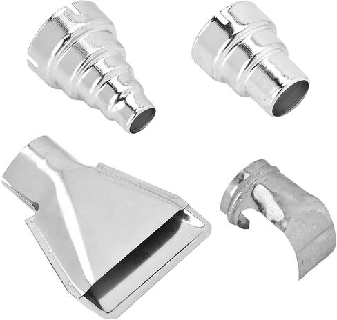 Heat Gun Nozzles, Durable Industrial Precision, Hot Air Accessories, 4-Piece Set, for, DIY Projects, Shrink Wrapping, Crafting, Home Repairs, Electronics Assembly, Automotive Repai in Kuwait