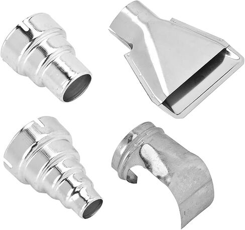 Heat Gun Nozzles, Durable Industrial Precision, Hot Air Accessories, 4-Piece Set, for, DIY Projects, Shrink Wrapping, Crafting, Home Repairs, Electronics Assembly, Automotive Repai in Kuwait