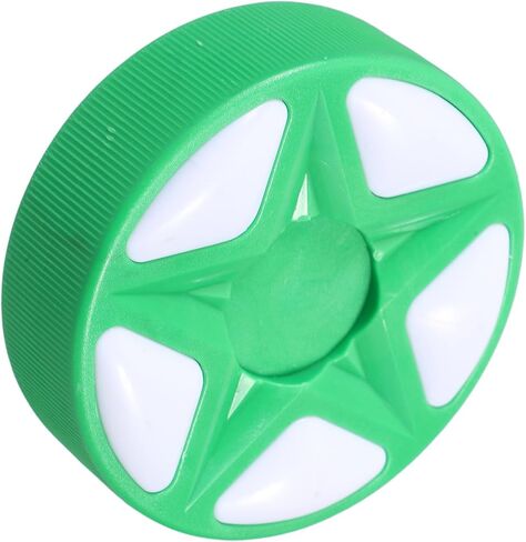 Red Roller Hockey Puck for Street and Ice Hockey, Made of Sturdy Pp Material with Reduced Friction and Multifunctional Design, for Indoor and Outdoor Use in Gyms and Outdoor Fields in Saudi Arabia