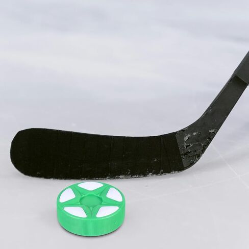 Red Roller Hockey Puck for Street and Ice Hockey, Made of Sturdy Pp Material with Reduced Friction and Multifunctional Design, for Indoor and Outdoor Use in Gyms and Outdoor Fields in Saudi Arabia