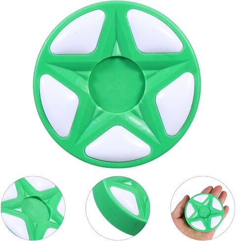 Red Roller Hockey Puck for Street and Ice Hockey, Made of Sturdy Pp Material with Reduced Friction and Multifunctional Design, for Indoor and Outdoor Use in Gyms and Outdoor Fields in Saudi Arabia
