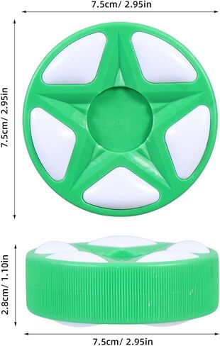 Red Roller Hockey Puck for Street and Ice Hockey, Made of Sturdy Pp Material with Reduced Friction and Multifunctional Design, for Indoor and Outdoor Use in Gyms and Outdoor Fields in Saudi Arabia