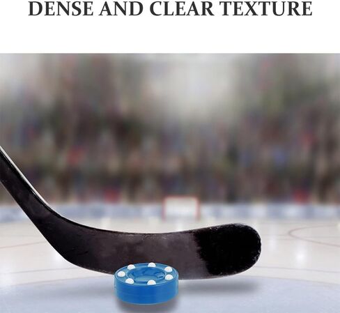 2pcs Training Hockey Pucks Lightweight Pp Material with Slide Easily Feature for Roller Hockey Practice and Game Enhancement in Saudi Arabia