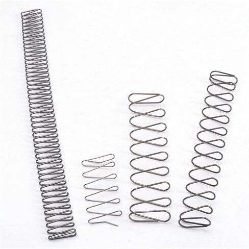 Mdingbao-Tension Spring Extended Square Long Rectangular Wire Form Compression Spring, Strong Stretching Ability (Length : 1.3X8X51X160, Wire Diameter : WIREx H x W x L) in Kuwait