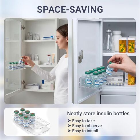 Practical 10 Slot Container Rack Provide Organized and Storage Bottle Storage Shelf in Kuwait