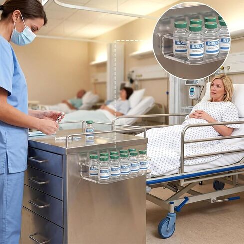 Practical 10 Slot Container Rack Provide Organized and Storage Bottle Storage Shelf in Kuwait