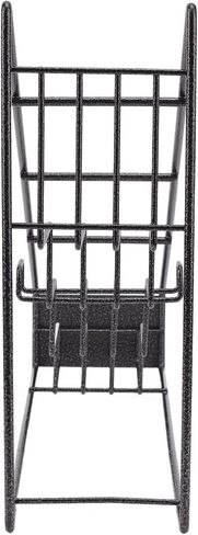 Stainless Steel Wire Rack, 4 Compartment Bottle Organizer Holder for Syrup and Condiments, with Sturdy Staircase Design, Easy to Clean in Kuwait