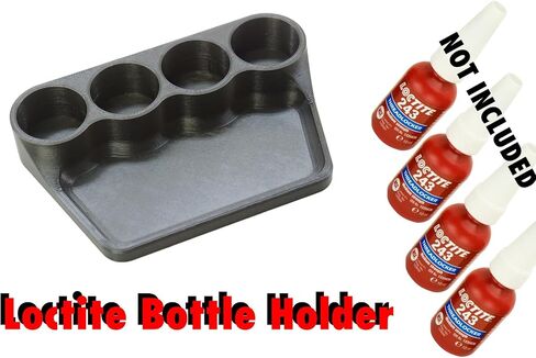 Mini Bottle Holder for LocTite Threadlocker Blue, Red, 243, 290, 10ml Wall Mount 3D-Printed in Kuwait