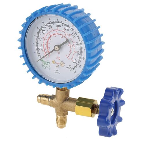 Jeanoko Air Conditioning Refrigerant Recharge Pressure Manifold Set Refrigeration Charging Service Manometer Fit for R410A R22 R134A R404A in Kuwait