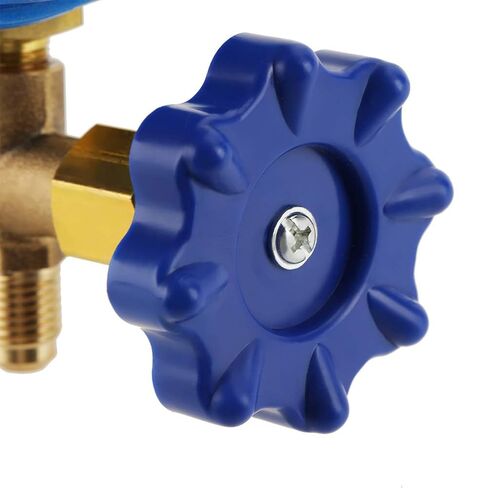 Jeanoko Air Conditioning Refrigerant Recharge Pressure Manifold Set Refrigeration Charging Service Manometer Fit for R410A R22 R134A R404A in Kuwait