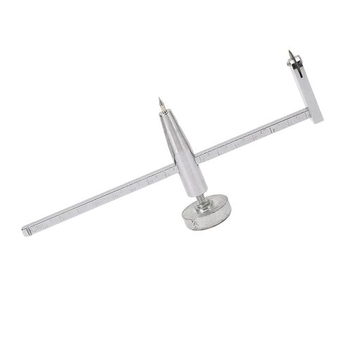 Fafeicy Drywall Circle Cutter Adjustable Stainless Steel Tool for 16in Round Holes in Plasterboard Drywall Cutting with Precision Pivot Point in Kuwait