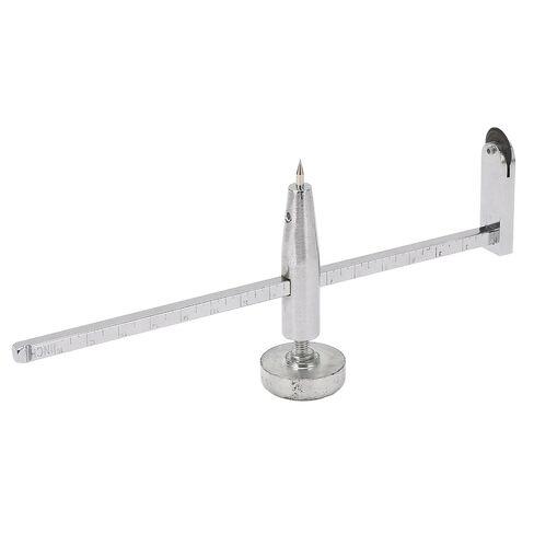 Fafeicy Drywall Circle Cutter Adjustable Stainless Steel Tool for 16in Round Holes in Plasterboard Drywall Cutting with Precision Pivot Point in Kuwait