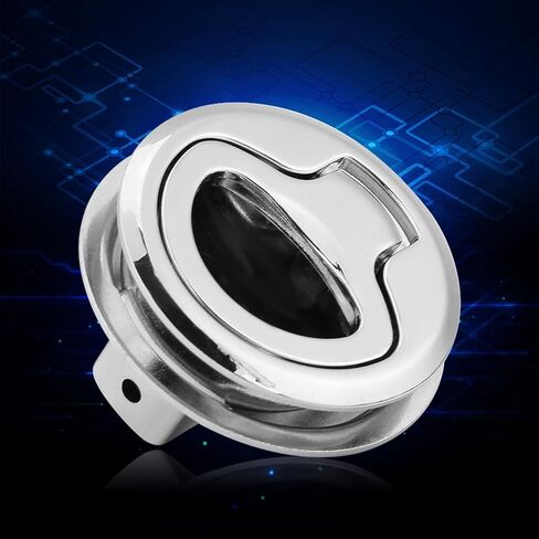 Zinc Alloy Flush Pull Hatch Latch Slam Latch for RV Marine Boat RV in Kuwait