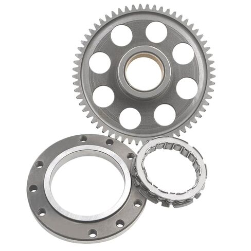 One Way Starter Clutch Gear Assembly Compatible with BMW F650 F650CS G650X Challenge F650GS Pegaso 650 in Kuwait