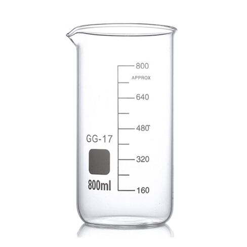 800mL Glass Beaker,Tall Form,New Lab Borosilicate Glassware in Kuwait