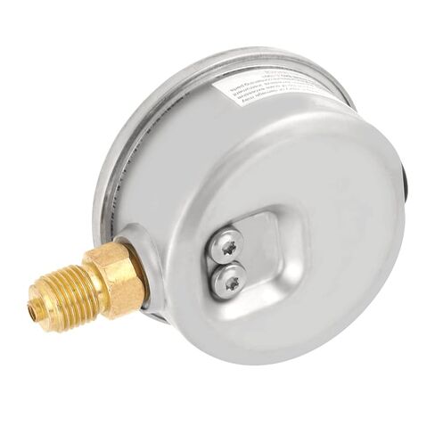 HUIOP 63mmDialHydraulicWaterPressure Meter, 0-600Bar / 0-8500Psi, MetalOuter, ClearNumberMarkings, MiniSize, ConvenienttoCarry, Pressuremeasuringtoolwiths in Kuwait