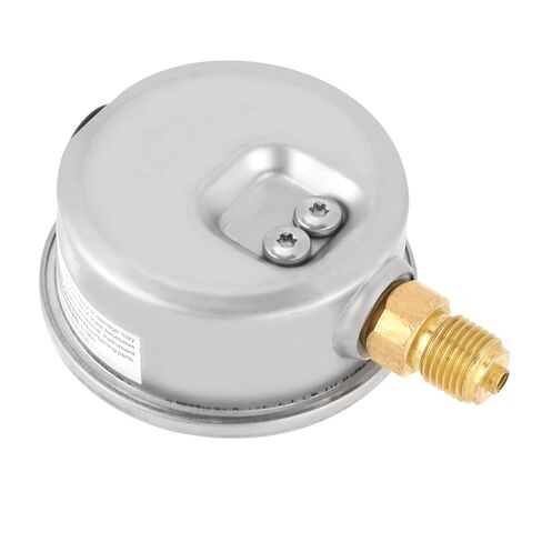 HUIOP 63mmDialHydraulicWaterPressure Meter, 0-600Bar / 0-8500Psi, MetalOuter, ClearNumberMarkings, MiniSize, ConvenienttoCarry, Pressuremeasuringtoolwiths in Kuwait