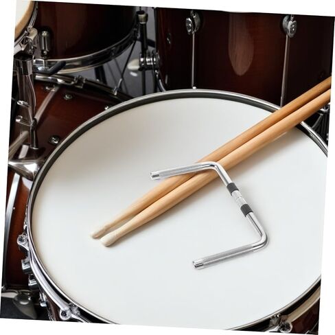 Kisangel Cowbell تصاعد الذراع المشبك على شكل حرف U قابل للتعديل طبلة معدنية رف ملحق لمجموعات الطبول الإلكترونية وأجهزة الإيقاع in Kuwait