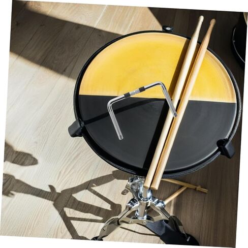 Kisangel Cowbell تصاعد الذراع المشبك على شكل حرف U قابل للتعديل طبلة معدنية رف ملحق لمجموعات الطبول الإلكترونية وأجهزة الإيقاع in Kuwait