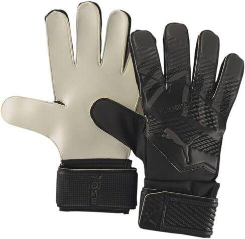 PUMA Mens One Grip 4 Rc Goalkeeper Gloves Soccer Cleats - Black in Kuwait