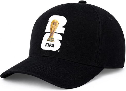 2026 FIFA World Cup Baseball Cap, Breathable Comfortable Unisex Soccer Hat for Game Day, Watch Party, Outdoor & Daily Wear in Kuwait