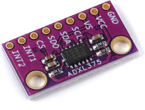 Teyleten روبوت ADXL375 3-Axis وحدة استشعار تسارع عالية الدقة I2C 2V-3.6V أفضل من ADXL345/346 1 قطعة in Kuwait