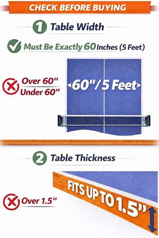 Tinos Premium Quality Ping Pong Net & Post | Tension and Height Adjustment | Heavy Duty Table Tennis net & Post Set in Saudi Arabia