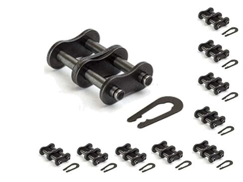 Jeremywell 50-2 Double Strand Roller Chain Connecting Link (10PCS) in Kuwait