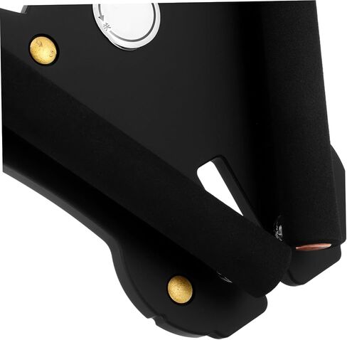 FOMIYES Portable Fold-flat Saxophone Stand, Adjustable Metal Alto Tenor Sax Holder with Anti-slip Base, Space-saving Travel Sax Rack for Alto Soprano and Tenor Saxophones in Kuwait
