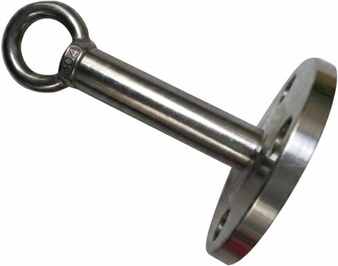 predolo Overhead Eye Hook Stainless Steel Hanging Chair 4-Hole Design Overhead Hanging Anchor for Gym in Kuwait