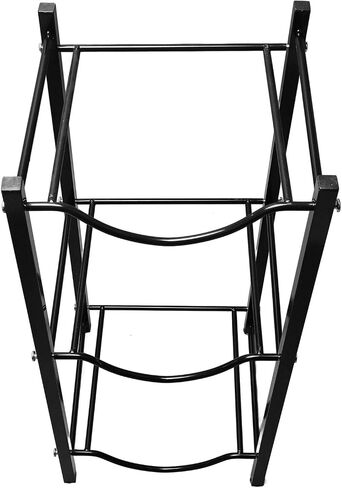 Metal Water Bottle Stand, Sturdy Construction 3 Tier Water Dispenser Rack for Home Office, Space Saving Bottles Storage Solution in Kuwait