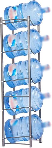 5 Gallon Water Bottle Holder, 5 Tier Durable Jugs Stand For Water Dispenser, 3 Tier 4 Tier Water Jugs Storage Shelf Orange, 4 layers in Kuwait