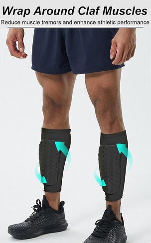 1 Pair Soccer Shin Guards Soccer Teens Kids, Anti-Collision Honeycomb Pads Soccer Shin Guards for Kids Soccer Shin Pads, Shin Defender Shin Guard Sleeves in Saudi Arabia