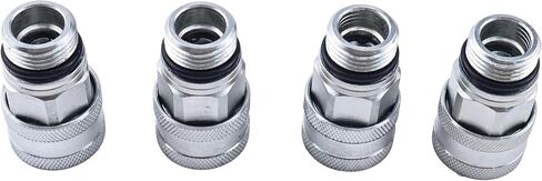 4 Pcs Hydraulic Quick Connect Coupler AM115139 Compatible with John Deere 246 415 425 445 455 X465 X475 X485 X495 X575 X585 X595 X700 X710 X720 X724 X728 X729 X730 X734 X738 X739 in Kuwait