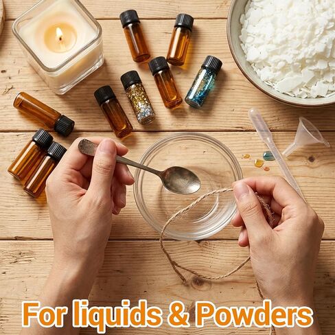 150 Pcs Mini Oil Bottles 5ml Essential Oil Bottles Amber Glass Small Sample Bottle with Orifice Reducers Funnels Droppers for Travel Sample Storage in Kuwait