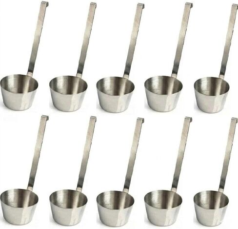 Vietsbay Khuon Banh Cong - Vietnamese Fried Prawn Cake mold for deep fried - Stainless steel (Set of 5) in Kuwait