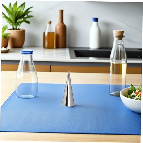 80pcs Stainless Steel Cream Horn Molds Baking Cones with Comfortable Grip and Smooth Edges, Conical Pastry Horns for Baking Croissants with Cleaning Brushes, for Home Bakers in Kuwait