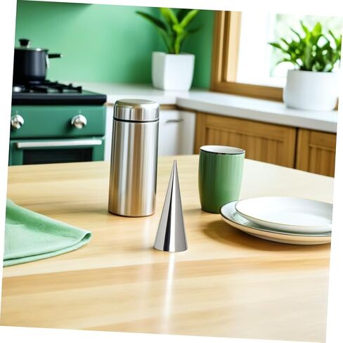 80pcs Stainless Steel Cream Horn Molds Baking Cones with Comfortable Grip and Smooth Edges, Conical Pastry Horns for Baking Croissants with Cleaning Brushes, for Home Bakers in Kuwait